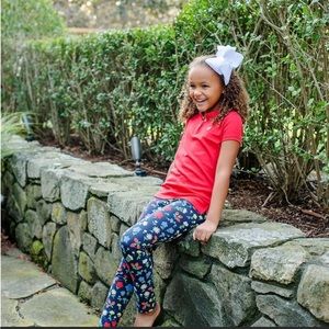 T.B.B.C MITZY SUE SLACKS - BERRY VINTAGE BLOOMS NWT 4T